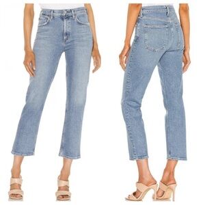 AGOLDE Wilder mid-rise straight leg Jean 28